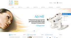 Desktop Screenshot of novanewface.com